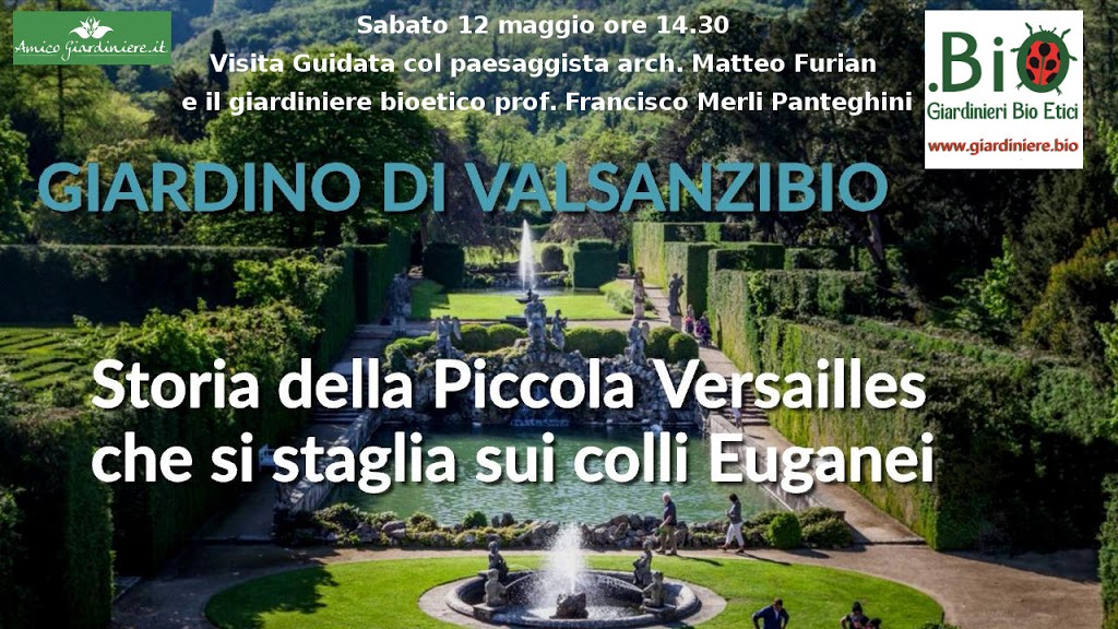 Visita al giardino storico di villa Barbarigo a Valsanzibio (PD)